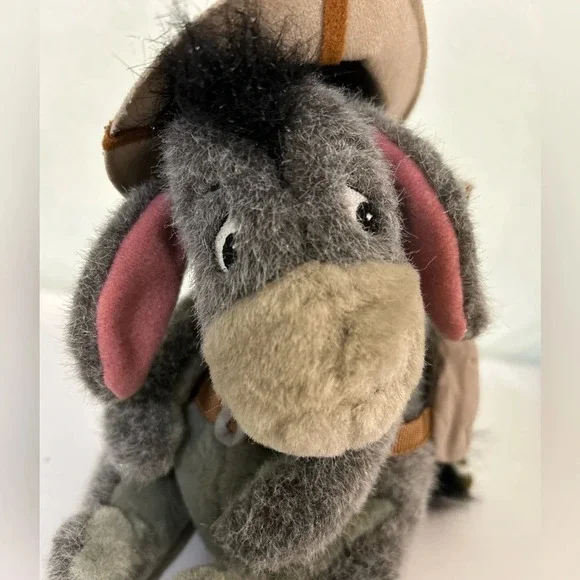 Eeyore Camping Safari Walt Disney World Parks Animal Kingdom Plush 8”Pooh Doll - Picture 3 of 5